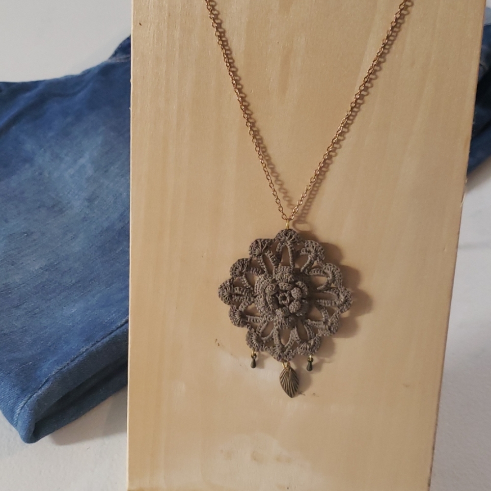 Long boho necklace